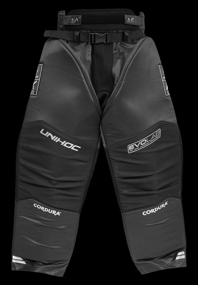 unihoc Goaliepants ALPHA Evolab black/silver