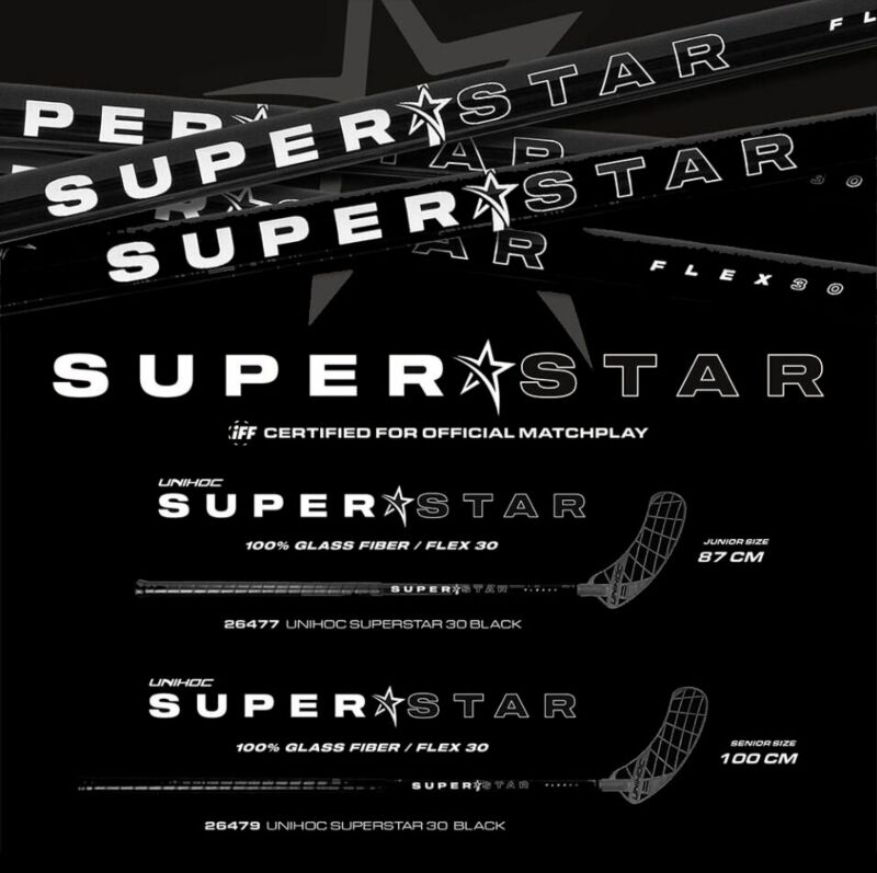 unihoc Stockset Superstar 30 (8L/2R)