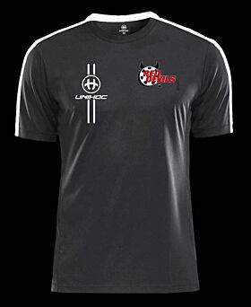 unihoc Shirt Arrow black Red Devils